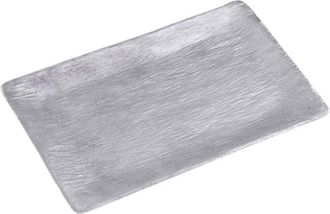 Beatriz Ball Strie Mini Tray In Silver