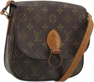 Louis Vuitton Pre-owned Cross Body Bags, female, Brown, Size: ONE SIZE Pre-owned Vintage Monogram Canvas Shoulder Bag