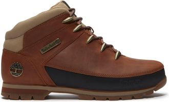 Timberland Mens Timberland Euro Sprint Mid-Lace Up Boot Medium in Orange