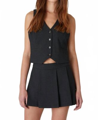 Blank NYC Plot Twist Vest In Black