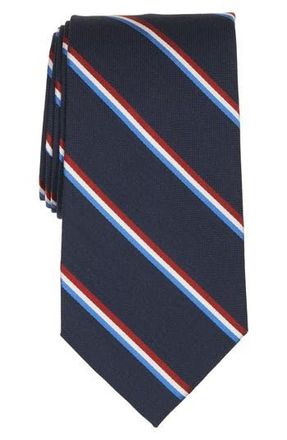 Brooks Brothers Sidewheeler Stripe Tie in Navy at Nordstrom Rack