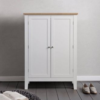 N&ouml;a & Nani Leines Shoe Storage Cabinet in White