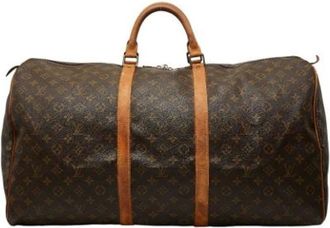 Louis Vuitton Pre-owned Weekend Bags, female, Brown, Size: ONE SIZE Pre-owned Weekend Bag