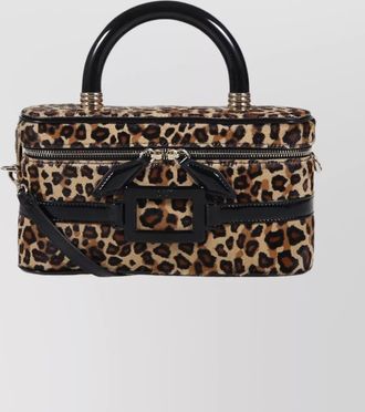 Roger Vivier mini vanity bag buckle detail