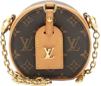 Louis Vuitton Monogram Boite Chapeau Necklace Bag (Authentic Pre-Loved)
