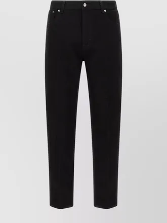Gucci cropped denim trousers five pocket style