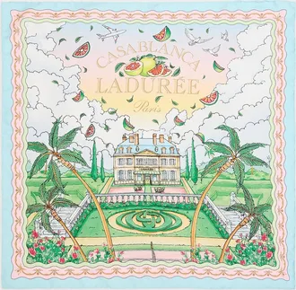 Casablanca Men & apos;s Medium Silk Scarf