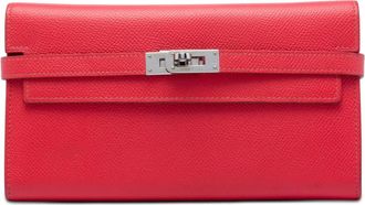 Herm&egrave;s Pre-owned Hermes Epsom Mysore Kelly Longue Wallet Ladies 3ACZEJRURRL7RQSG