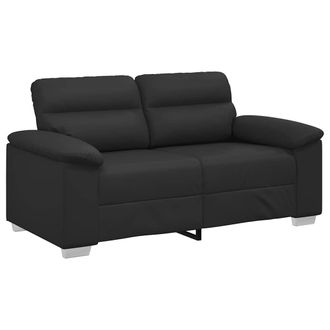 vidaXL Divano A 2 Posti Nero 120 Cm In Similpelle - Vidaxl