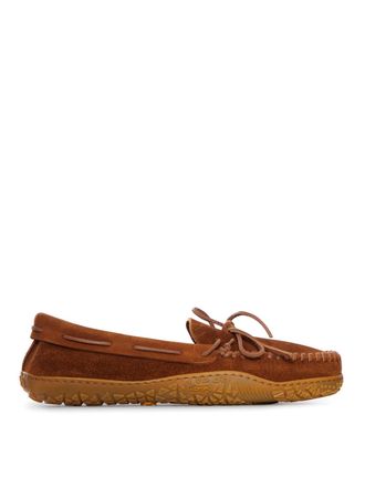 Buttero Suede Boat Loafers With Vibram Sole