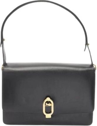 Celine Pre-owned Vintage Handtas - Dames - Vintage Handtas - Zwart - ONE Size - Leer - Vintage