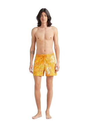 Vilebrequin Mens Palm Leaves Stretch Swim Shorts in Mangue at Nordstrom, Size Xx-Large