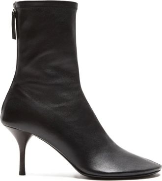 Acne Studios Leren laarzen - Zwart