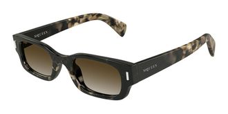 Alexander McQueen AM0549S 002 Mens Sunglasses Tortoiseshell Size 50 - Free RX Lenses - Free RX Lenses