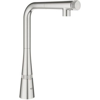 GROHE Mezclador De Lavabo Zedra Smart Control 31593 L - Extensible. Ducha De Enjuague De Acero
