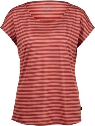 Stoic MerinoChill MMXX. G&ouml;teborg Loose Tee St Merinoshirt f&uuml;r Damen | rot