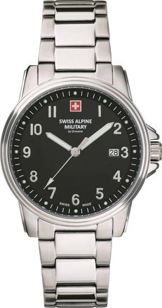 Swiss Alpine Military 7011.1137 Horloge - Heren - Horloges - Grijs - ONE Size - Accessoires