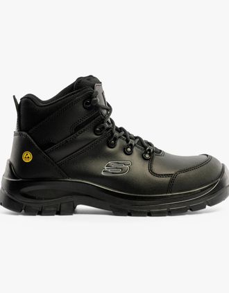 Skechers Mens Skechers Work 200187EC TROPHUS - KILRAM Mens Safety Boots Black - Size: 6.5