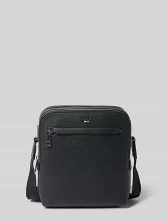 HUGO BOSS Umh&auml;ngetasche mit Label-Pr&auml;gung Modell RAY_BIG NS in Mittelbraun, Gr&ouml;&szlig;e 1