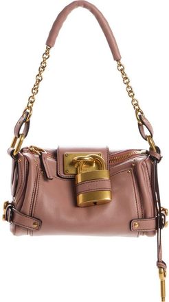 Chlo&eacute; Small Paddington Leather Shoulder Bag in Nougat at Nordstrom