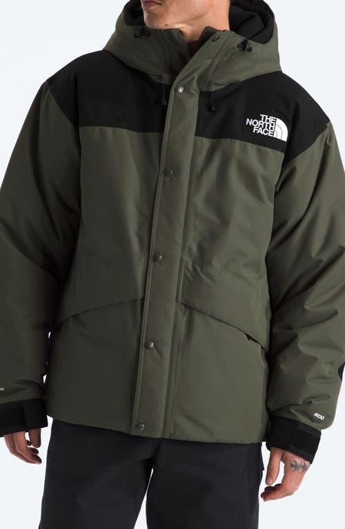 Mountain 600 Fill Power Down Jacket in New Taupe Green/Tnf Black at Nordstrom, Size Xx-Large