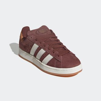 adidas Sneaker ADIDAS ORIGINALS CAMPUS 00S, Herren, Gr. 38,5, weiss (fox braun, sanftes wei&szlig;, rustic orange), Leder, Schuhe Sneaker