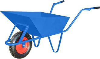 OEM Bandeja De Construcci&oacute;n Aw Tools 85l Azul Con Cubierta De Rueda, Acero 2,0 Mm, Uso Intensivo Profesional, Gran Capacidad, Resistente, Para Mezclas De 