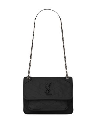 Saint Laurent Niki medium schoudertas - Zwart