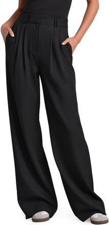 Rhone Horizon Wide Leg Pants in Pure Black at Nordstrom, Size 10