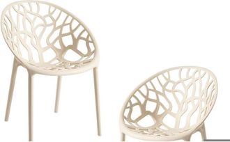 Regalos Miguel Regalos Miguel - Packs Sillas Jardín - Pack 2 Sillas Nido - Beige