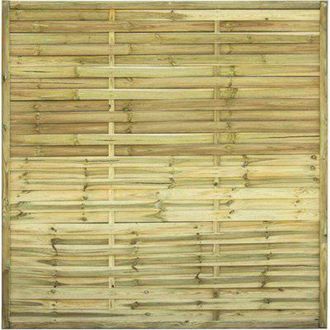 Domus Pannello frangivento/frangivista legno euro pino impregnato cornice mm 45X30 cm 180X180