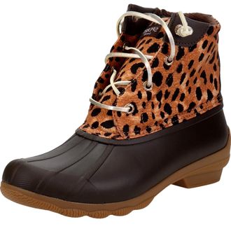 Sperry Top-Sider Syren Gulf Textile Cheetah Brown STS86757 Womens