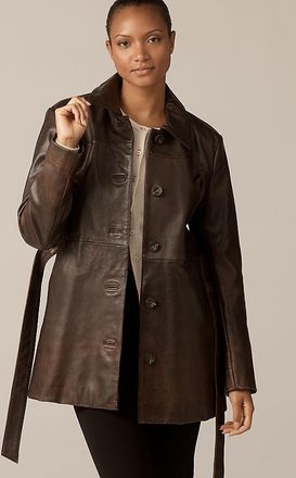 LaMarque Marlowe Real Leather Belted Jacket