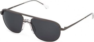 Lozza Mens SL239258568P SL239258 58 568P Sunglasses - Charcoal - One Size