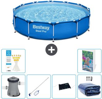 Bestway Piscina Bestway Steel Pro Redonda - 366x76 Cm - 7-piezas S235