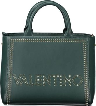 Mario Valentino Tassen, Dames, Groen, ONE Size, Groene Polyethyleen Handtas