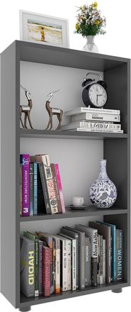 ebuy24 Ebuy24 - Estanter&iacute;a De Madera Vcm De Pie Estanter&iacute;a De Ahorro De Espacio Dimensiones Aprox. Al. 108 X An. 56 X T. 20 Cm Almacenamiento Elegante Estant