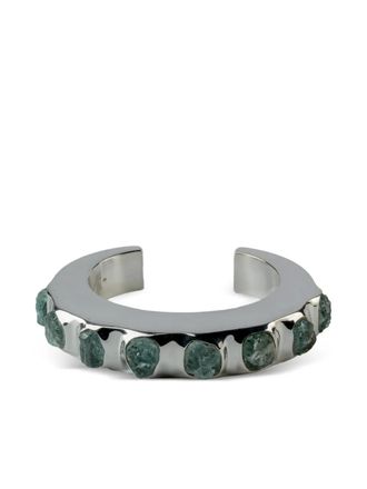 Parts Of Four Crescent aquamarine bracelet - Silver