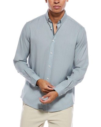 Report Collection 4-Way Stretch Geo Print Sport Shirt