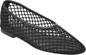 Marc Fisher Jazlyn Pointed Toe Flat in Black at Nordstrom, Size 7.5