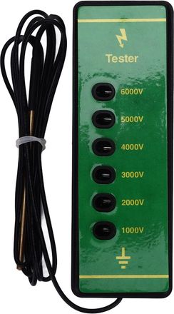 OEM Probador De Voltaje Para Cercas El&eacute;ctricas Con 6 Luces Indicadoras, Alto Voltaje, M&aacute;ximo 1000-6000v, Detector De Fallas En Cercas Para Animales, Herra