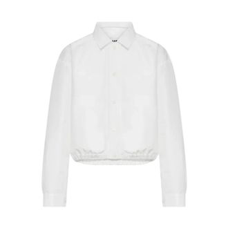 Jil Sander Bomber Jackets, female, White, Size: L Blouson 25