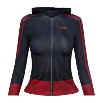 adidas Tracktop Baselayer - Dames - Vesten met rits - Grijs - XS - Leer - Hoodies & sweatvesten