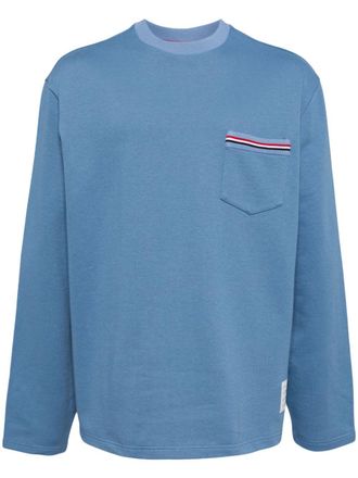 Thom Browne Sweater met ronde hals - Blauw
