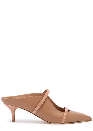 Malone Souliers Maureen 45 Leather Mules - Beige - 38 (IT38 / UK5)