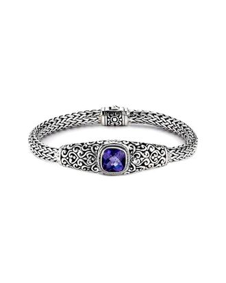 Samuel B. Silver 2.85 Ct. Tw. Amethyst Bracelet