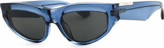Burberry Dark Grey Cat Eye Ladies Sunglasses BE4425U 411787 55