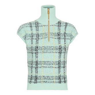 Balmain Mujer, Camisetas, Verde, Talla: 2XS