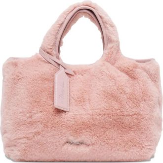 3.1 Phillip Lim Mini Market faux-fur tote bag - Pink