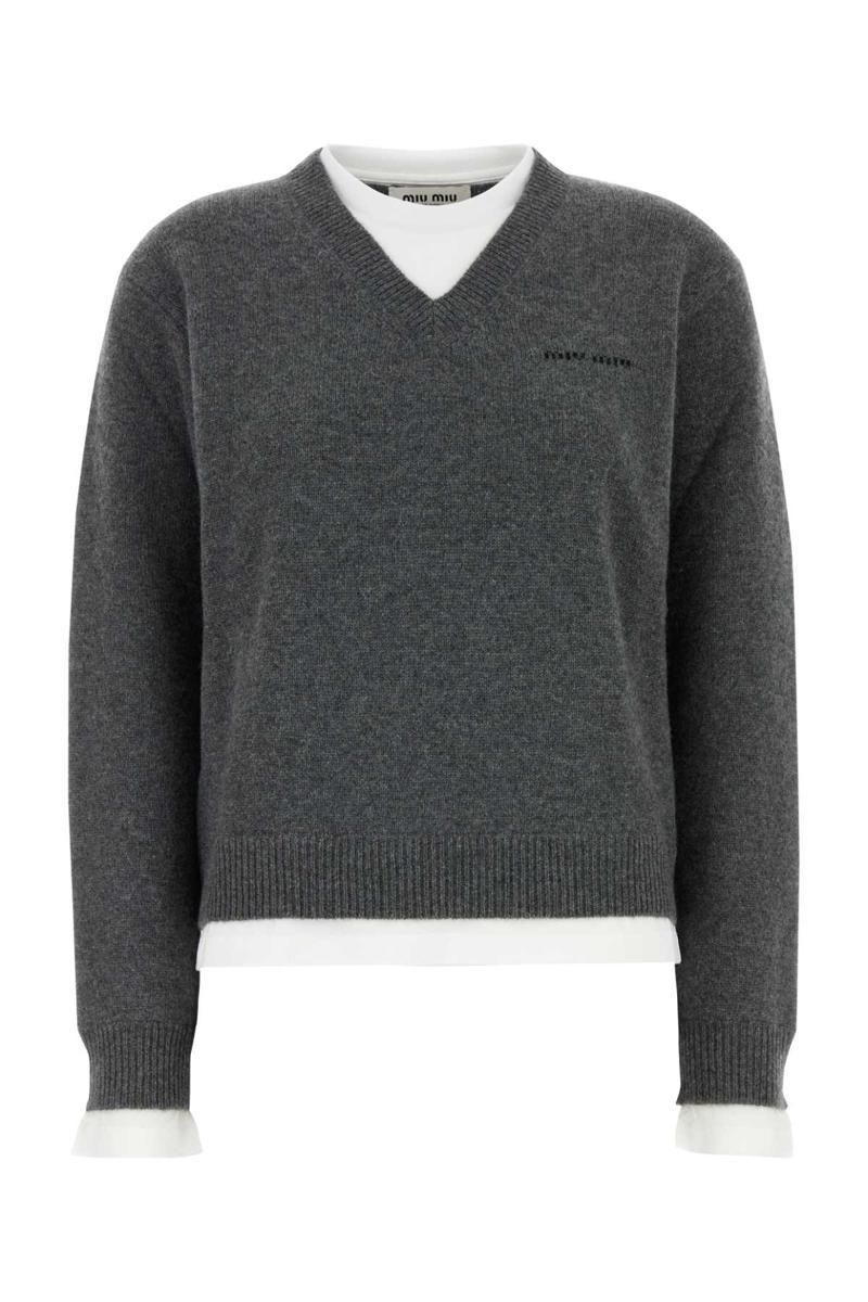 Women's Miu Miu Crew Neck Sweaters - up to −35% | Stylight